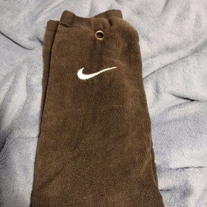 Black Nike Golf Towel